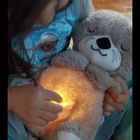Breathing Teddy Bear with Soothing Music, Comfort Plush